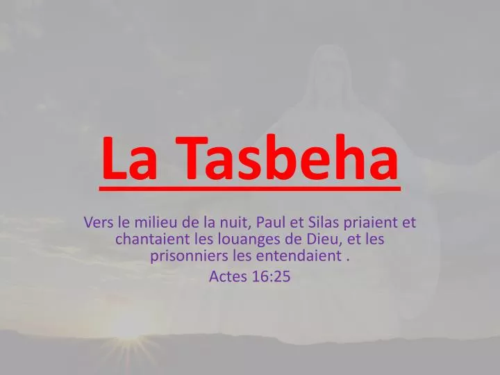 la tasbeha