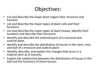 Objectives: