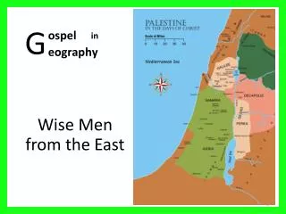 Wise Men from the East
