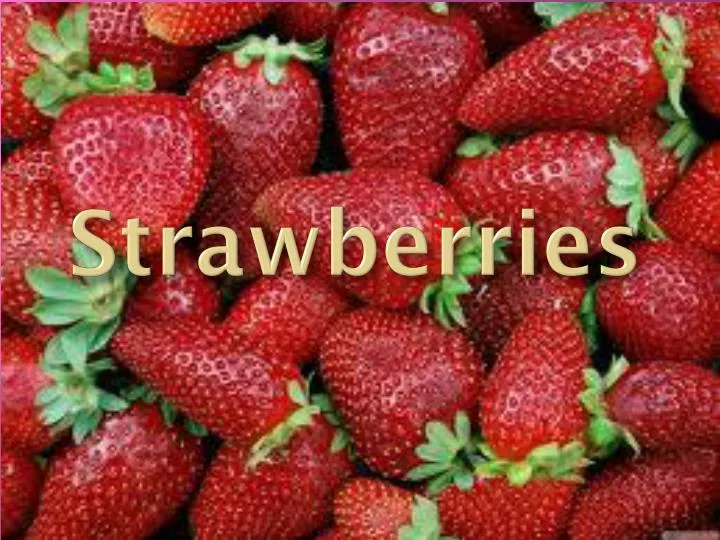 strawberries