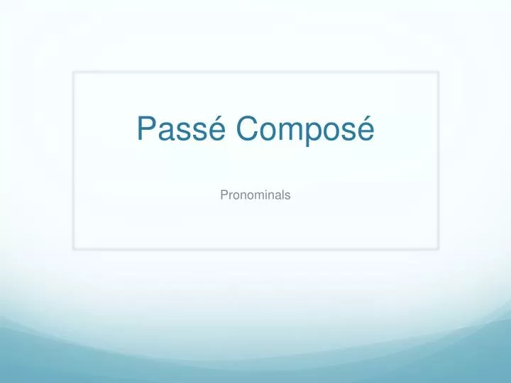 pass compos