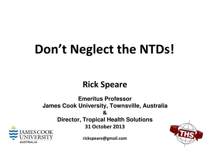 don t neglect the ntds