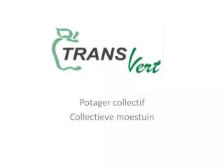 potager collectif collectieve moestuin