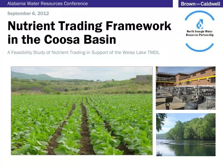 nutrient trading framework in the coosa basin