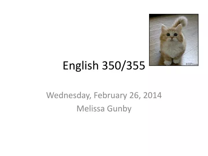 english 350 355