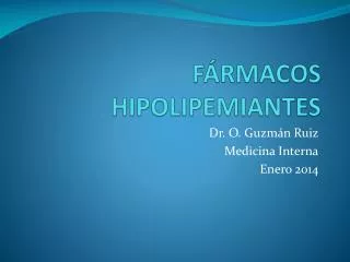 f rmacos hipolipemiantes