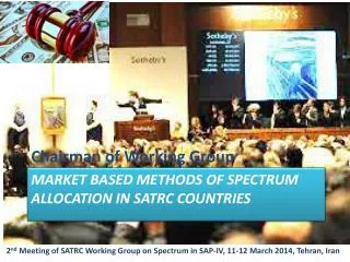 market based methods of spectrum allocation in satrc countries