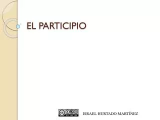 el participio