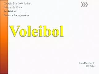 colegio mar a de f tima educaci n f sica 3ro b sico profesor antonio colox
