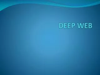 deep web