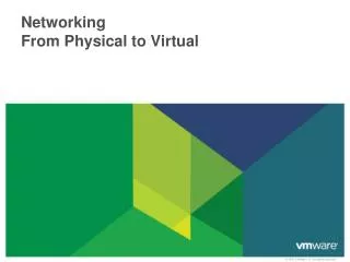 Networking From Physical to Virtual