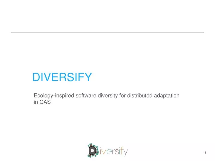 diversify