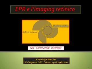 EPR e l’imaging retinico
