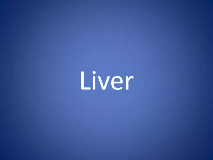 liver