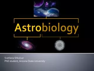 Astro biology