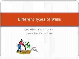 Different Types of Walls