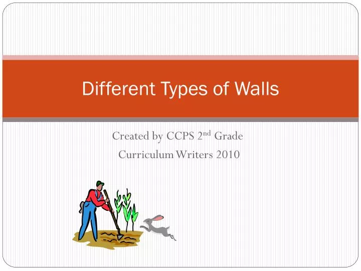 different types of walls