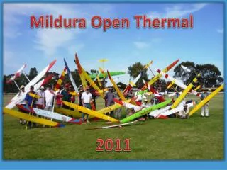 Mildura Open Therma l