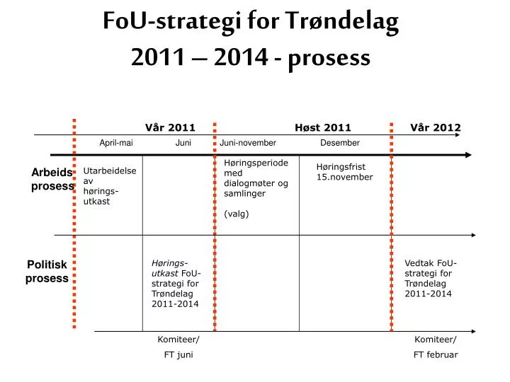 fou strategi for tr ndelag 2011 2014 prosess