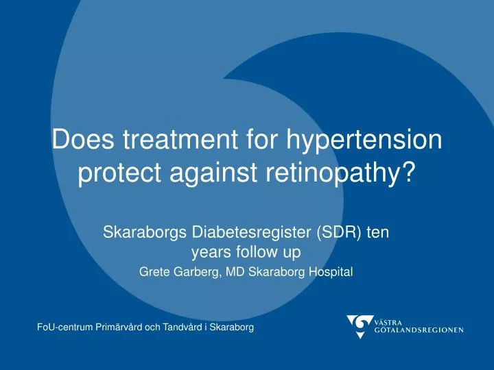does treatment for hypertension protect against retinopathy