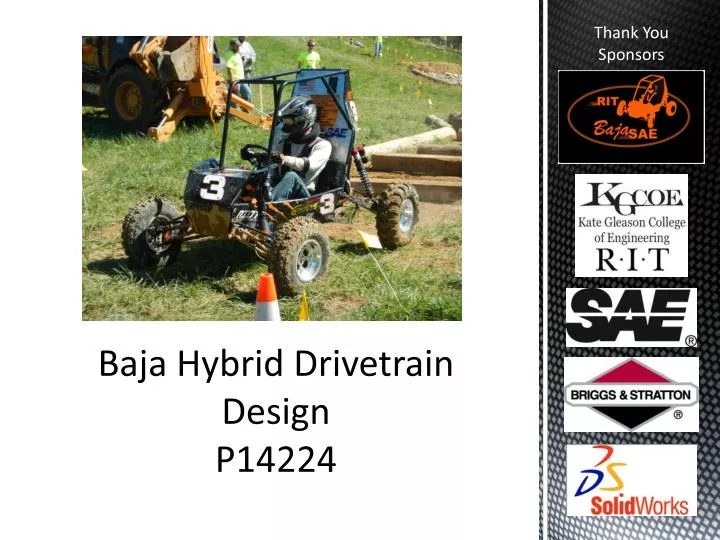 baja hybrid drivetrain design p14224