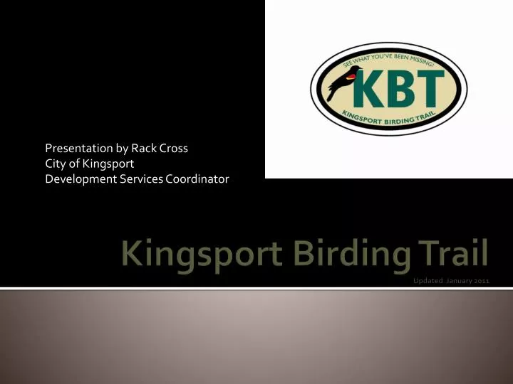 presentation by rack cross city of kingsport development services coordinator