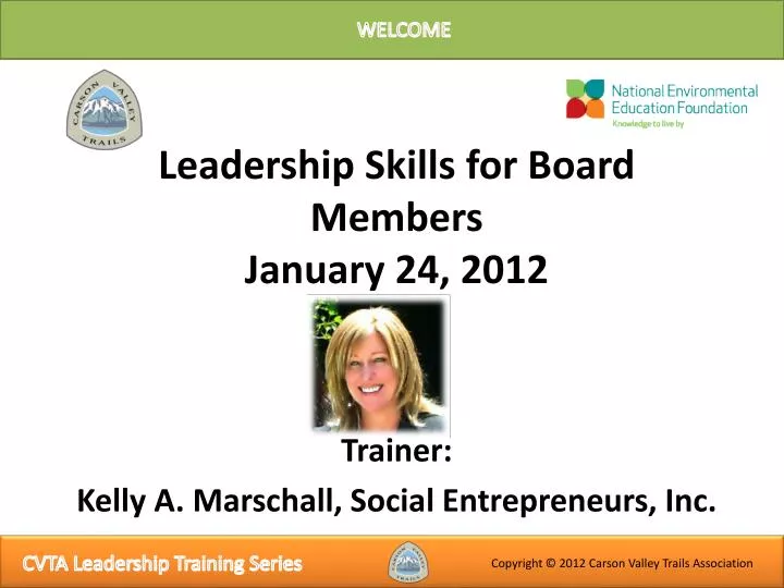 leadership skills for board members january 24 2012