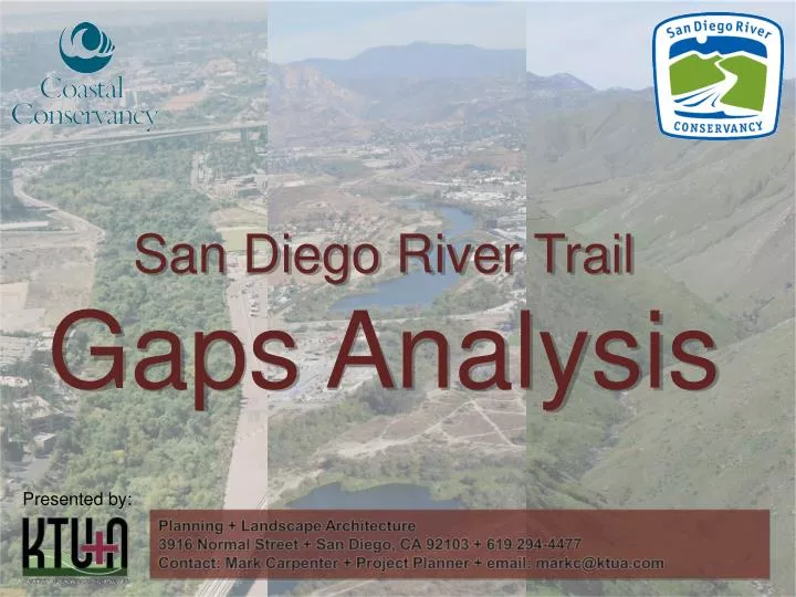 san diego river trail gaps analysis