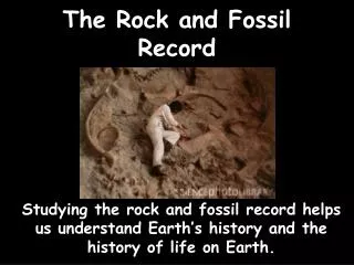 The Rock and Fossil Record