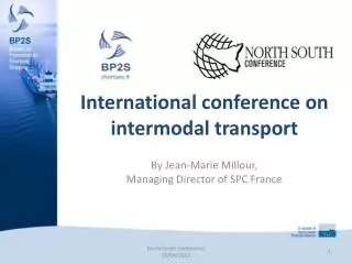 International conference on intermodal transport