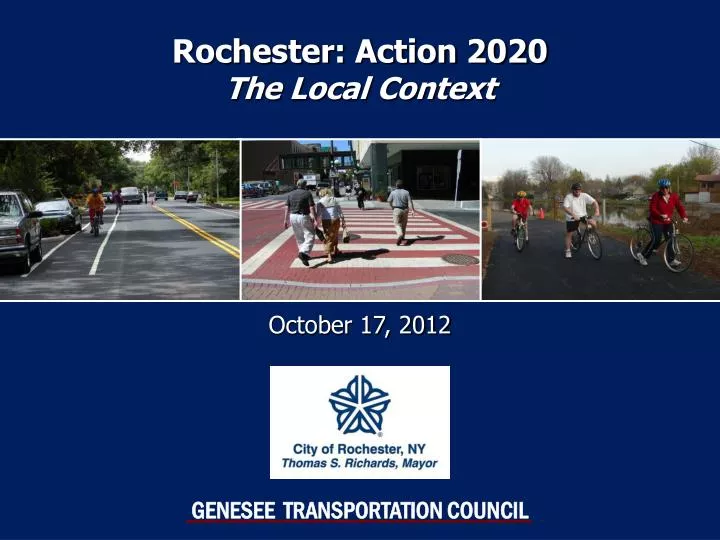 rochester action 2020 the local context