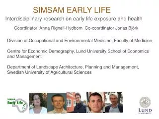 SIMSAM EARLY LIFE