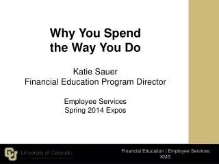 Financial Education | Employee Services KMS