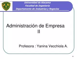 administraci n de empresa ii