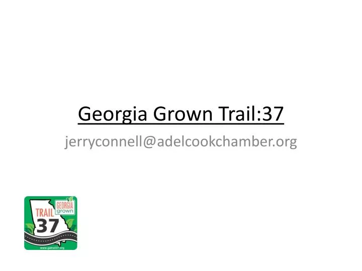 georgia grown trail 37