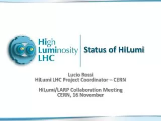 Status of HiLumi