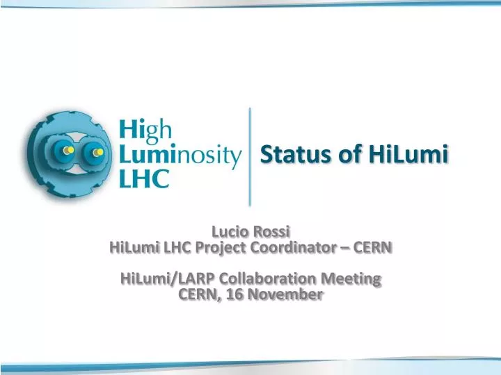 status of hilumi