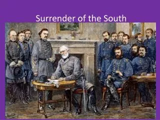 Surrender of the South