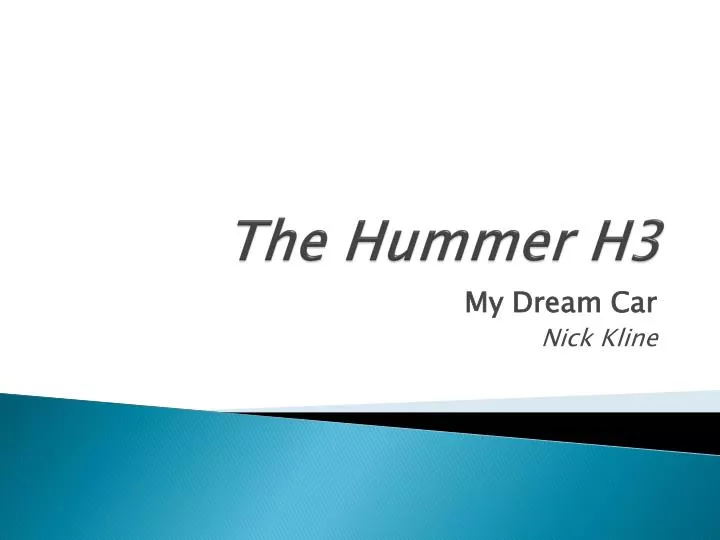 the hummer h3