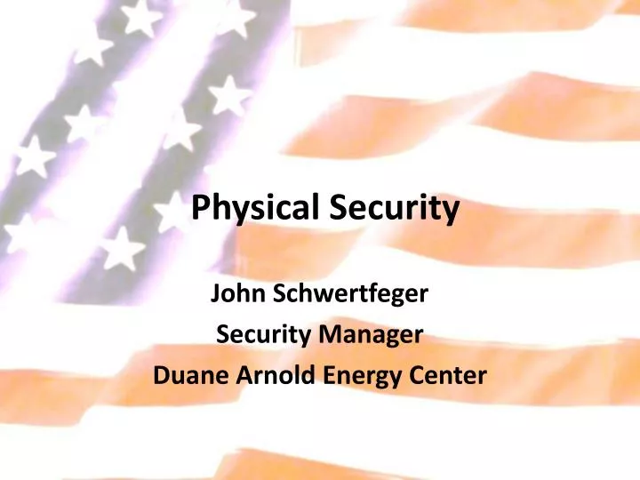 physical security