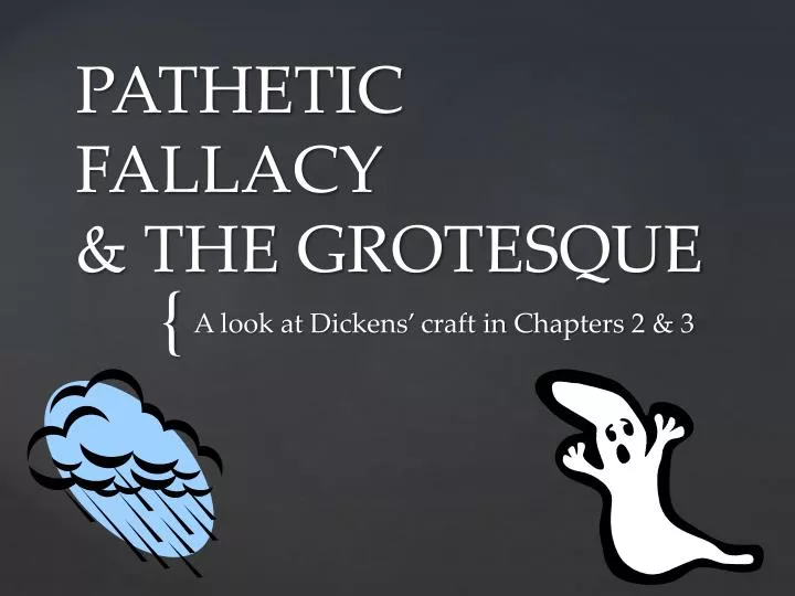pathetic fallacy the grotesque