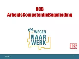 acb arbeidscompetentiebegeleiding