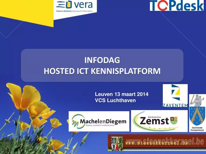 infodag hosted ict kennisplatform