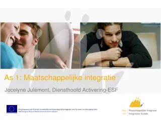 as 1 maatschappelijke integratie