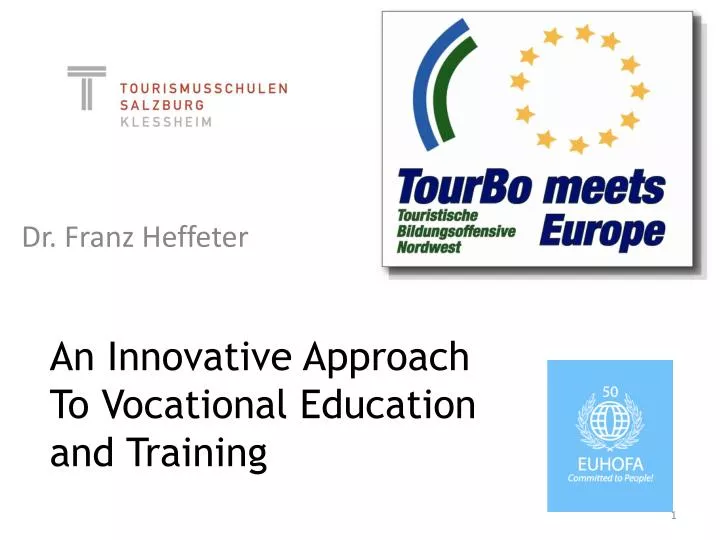 an innovative approach to vocational education and training