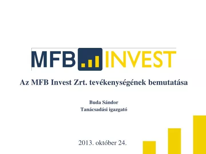 az mfb invest zrt tev kenys g nek bemutat sa buda s ndor tan csad si igazgat