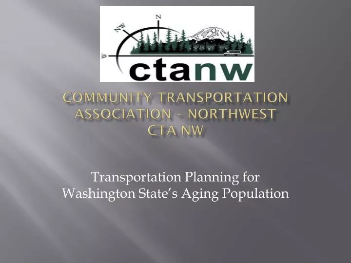 community transportation association northwest cta nw