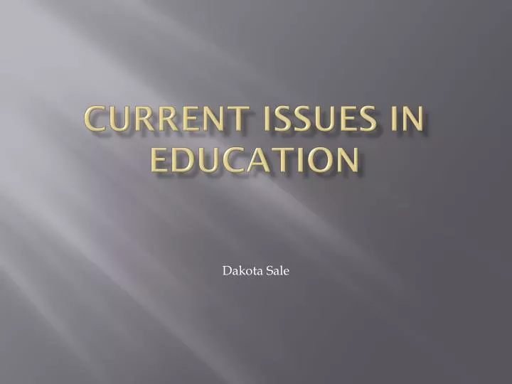 current issues in education journal