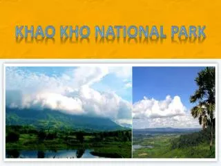 Khao Kho National Park