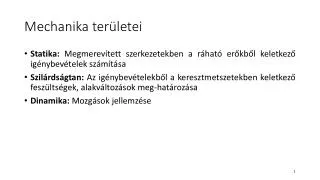 mechanika ter letei